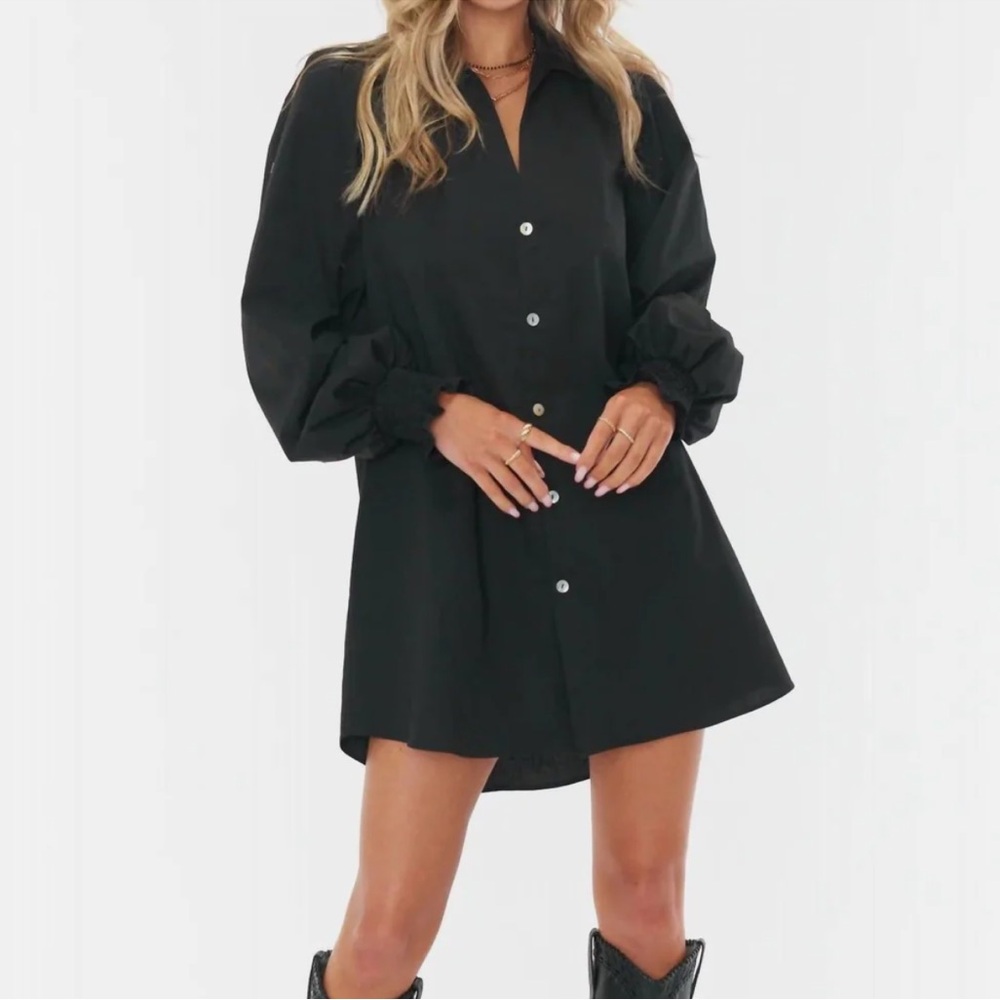 NWT Show Me Your Mumu Allure Poplin Shirt Dress